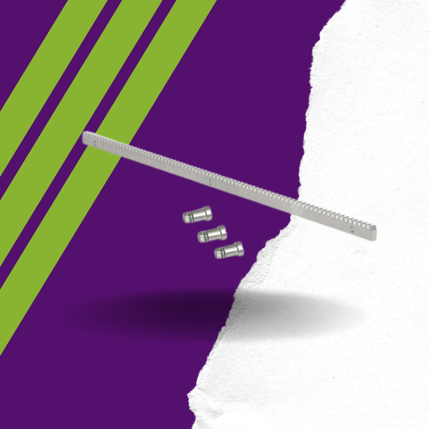 Κρεμαγιέρα Συρόμενης Γκαραζόπορτας