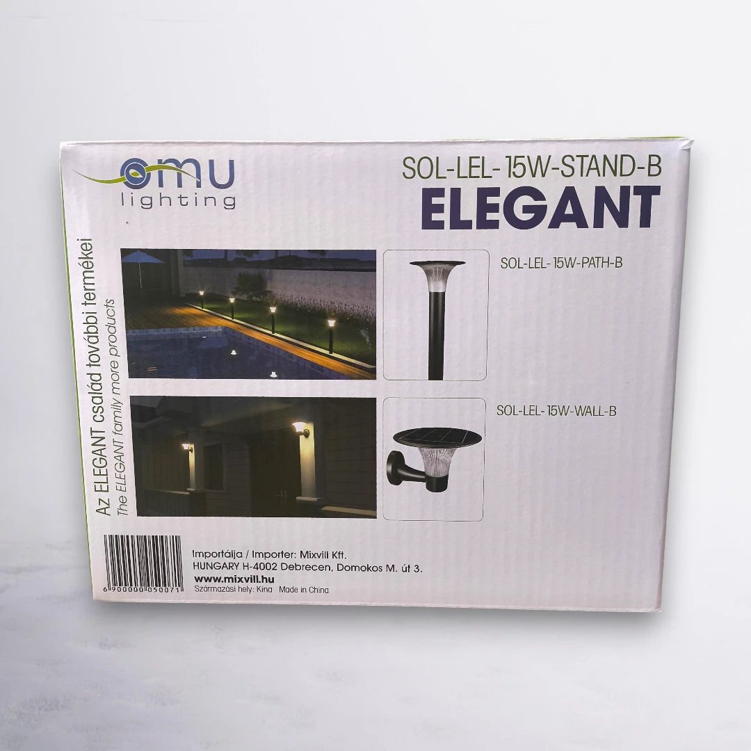 15 W Ηλιακό Φωτιστικό Πυλώνας 4000/6000 K