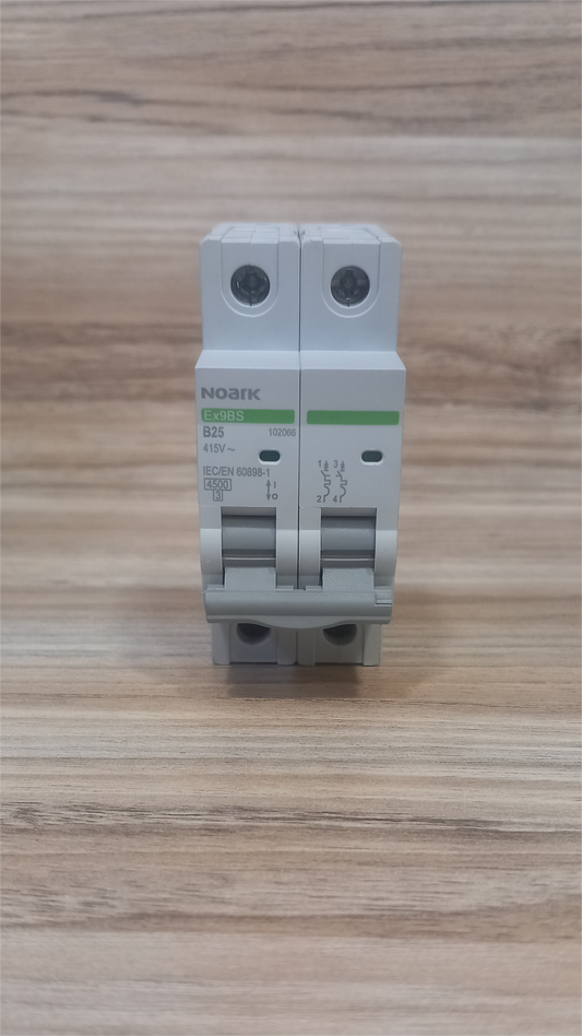 Μικροαυτόματος διακόπτης 4,5 KA C 20A 2 πόλους NOARK