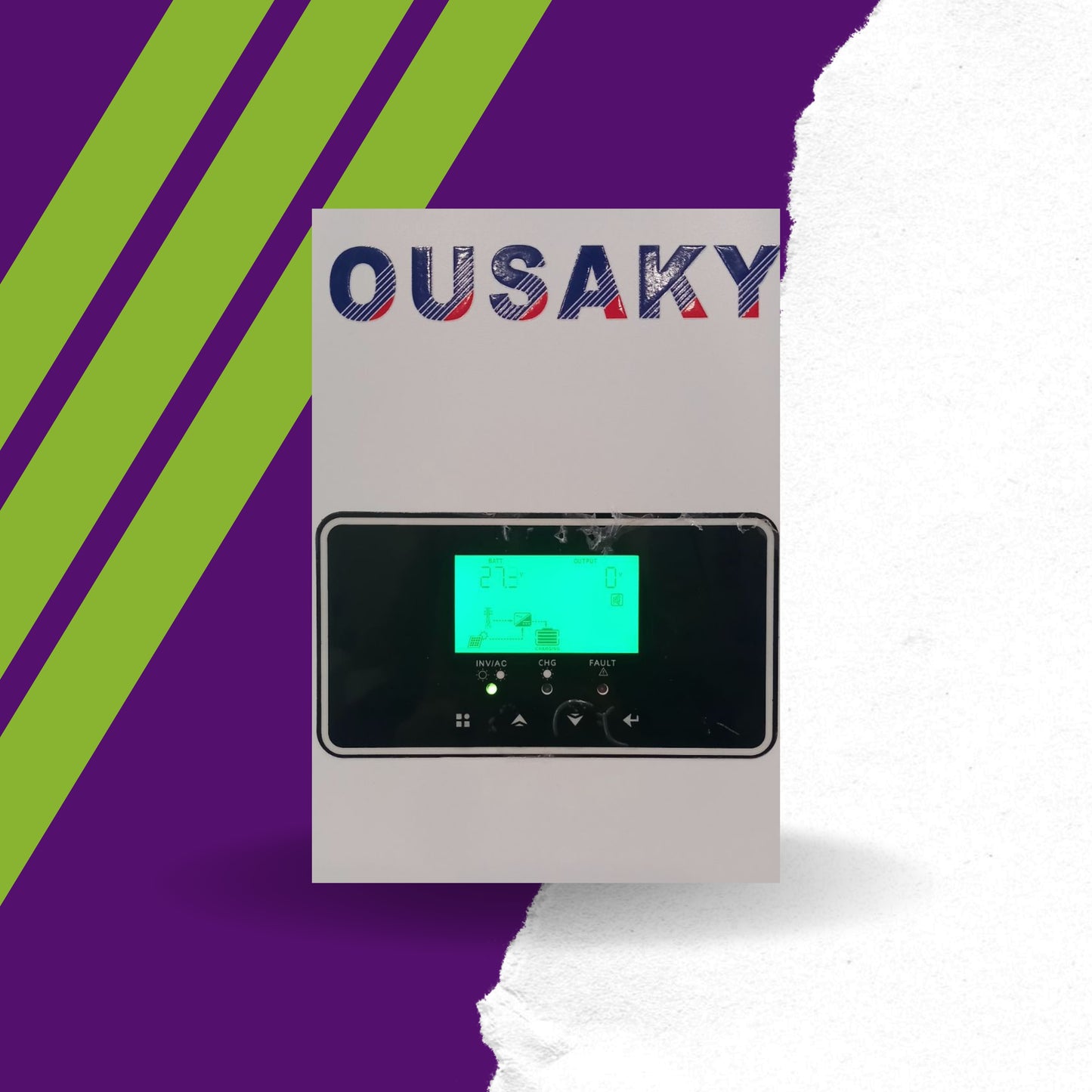 OUSAKY hybrid 3000W solar inverter MMPT 400V