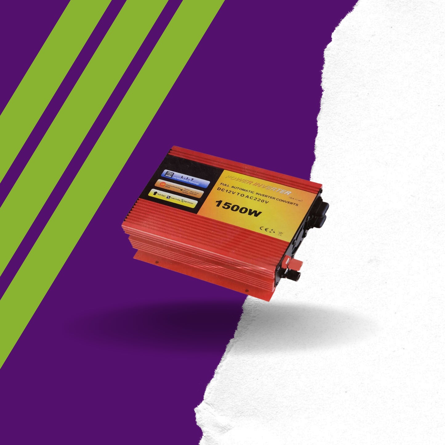 Inverter Power / 24V / 1500W Τροποποιημένο ημιτόνο