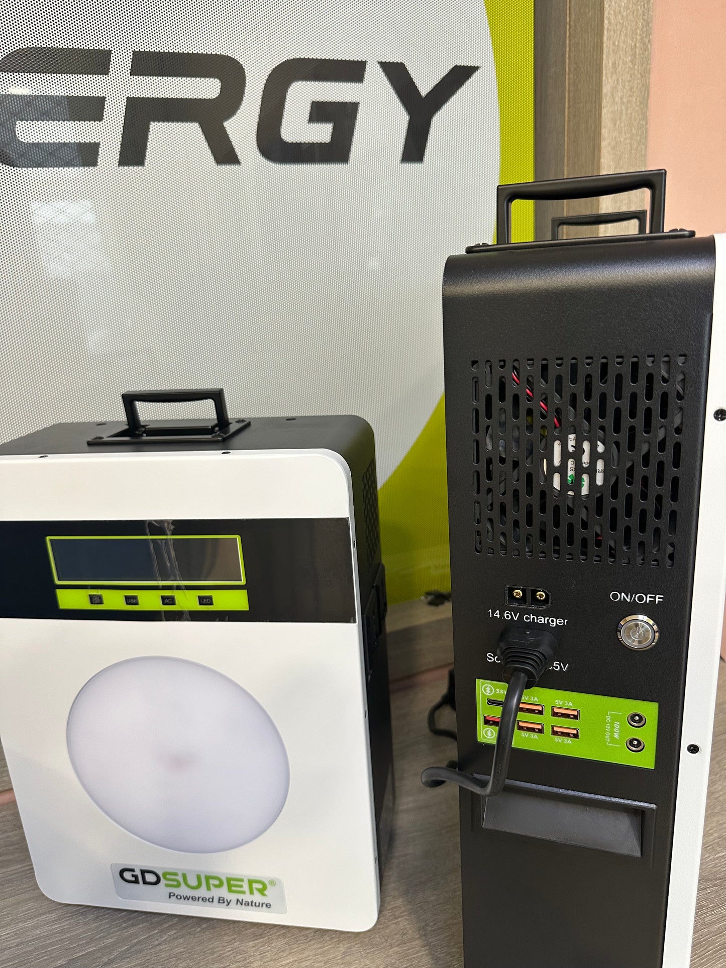 Φορητός Σταθμός Ενέργειας GDSUPER GD-1500W 1280Wh