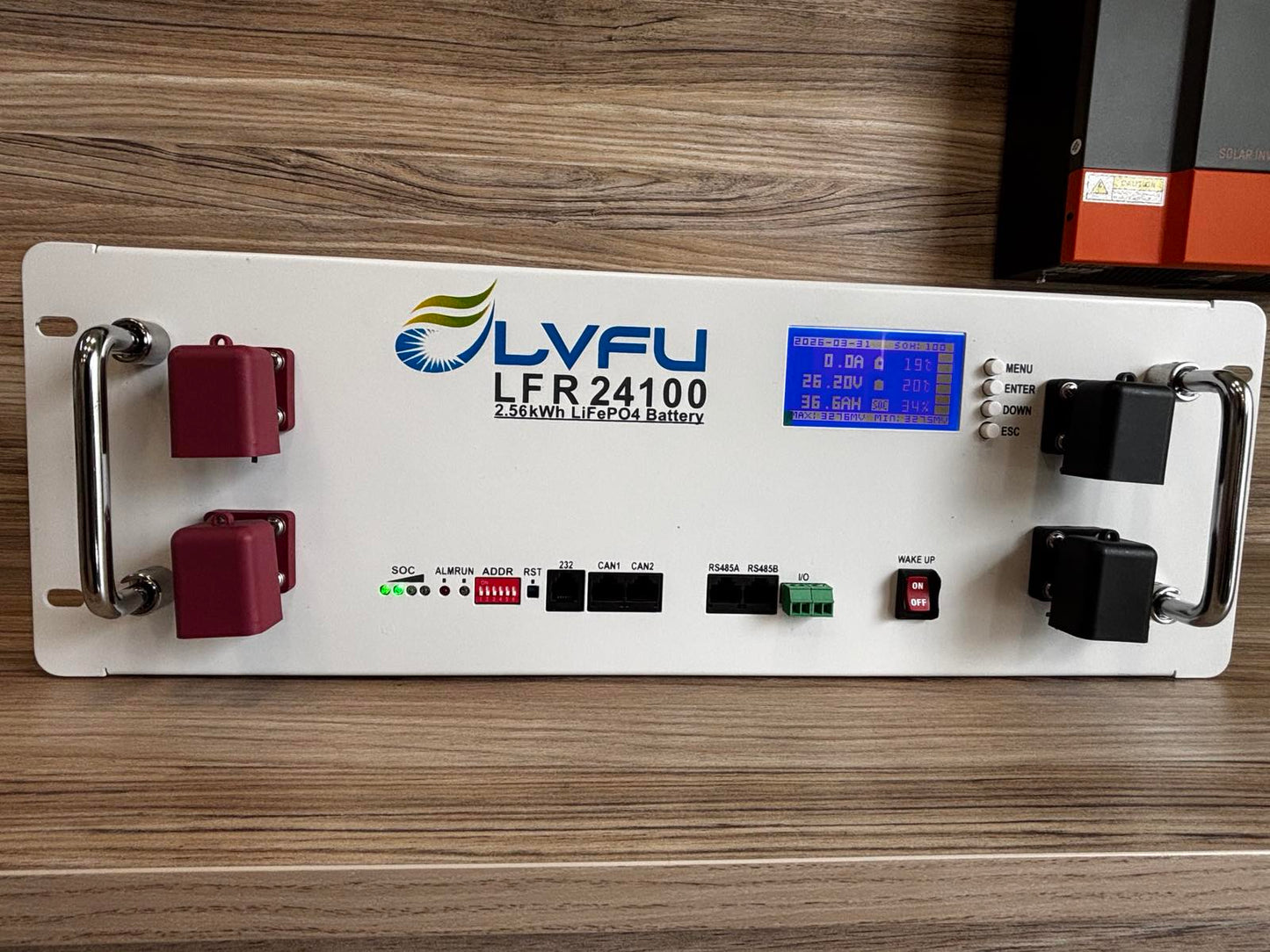 LFR24100丨24V 100Ah Lifepo4 Battery Rack